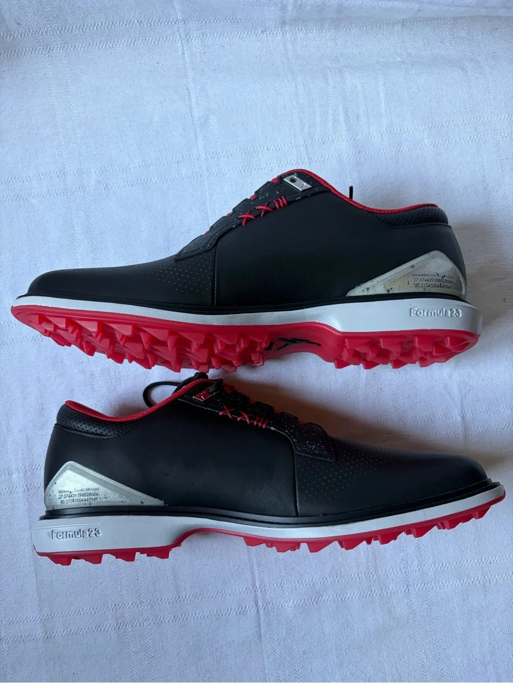 Nike Jordan ADG 5 Black Fire Red Metallic Golf Shoe Men’s Size 11 FQ6642-001